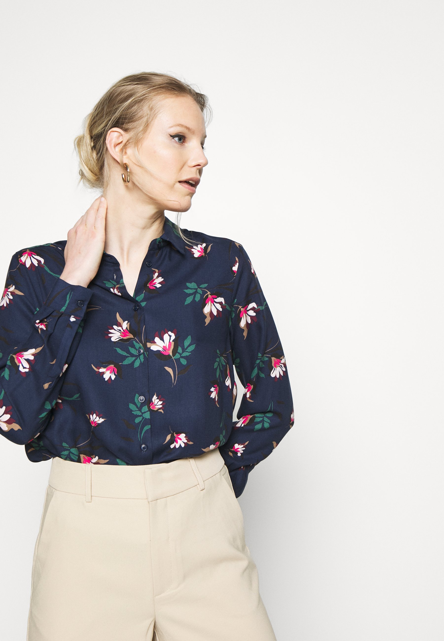 Seidensticker LANGARM Skjorte navy Zalando.no Seidensticker LANGARM - Skjorte - grün