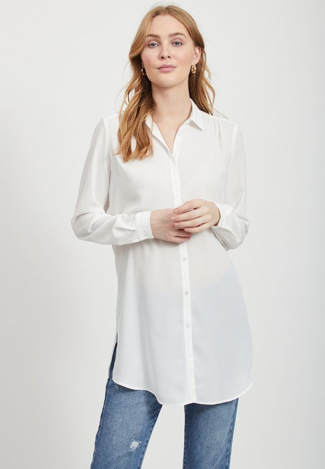 Button-down blouse - white