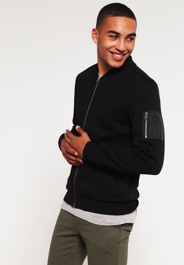 Sweatjacke - black