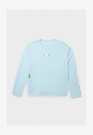 District Vision, LONG SLEEVE BOXY TRAINING TEE - Блуза с дълги ръкави - frost