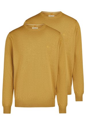 2 PACK - Striktrøje - messing