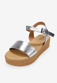 Bosanova Sandali con plateau - plata