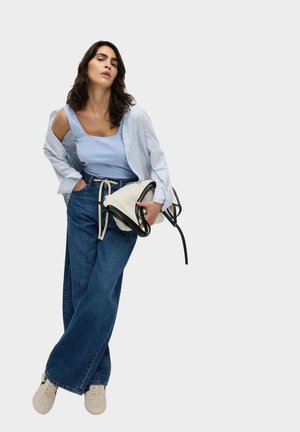 Marks & Spencer SQUARE NECK  - Top - blue