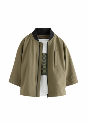 SET - REGULAR FIT - T-shirt med print - khaki green