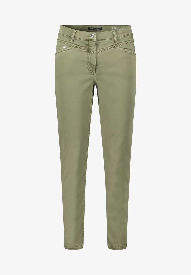 Betty Barclay CASUAL-SLIM FIT - Pantalon classique - dusty olive
