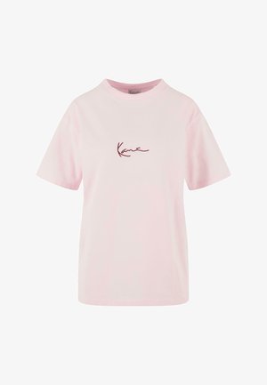 Karl Kani Trükipildiga T-särk - pink dark red