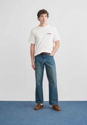 DRY RIDGE TEE - T-shirt imprimé - egret