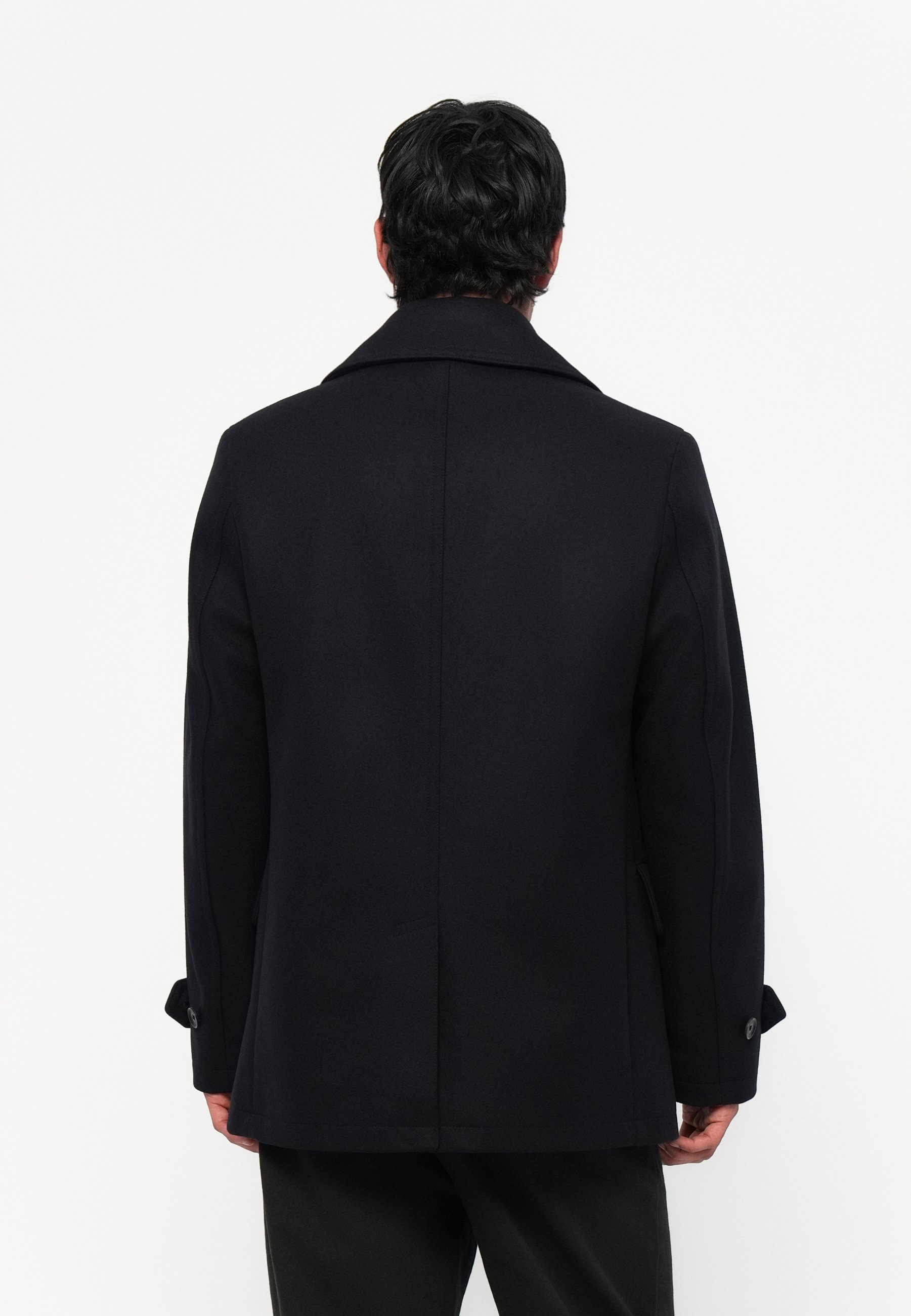 Belstaff MILFORD PEACOAT - Short coat - ink blue/blue