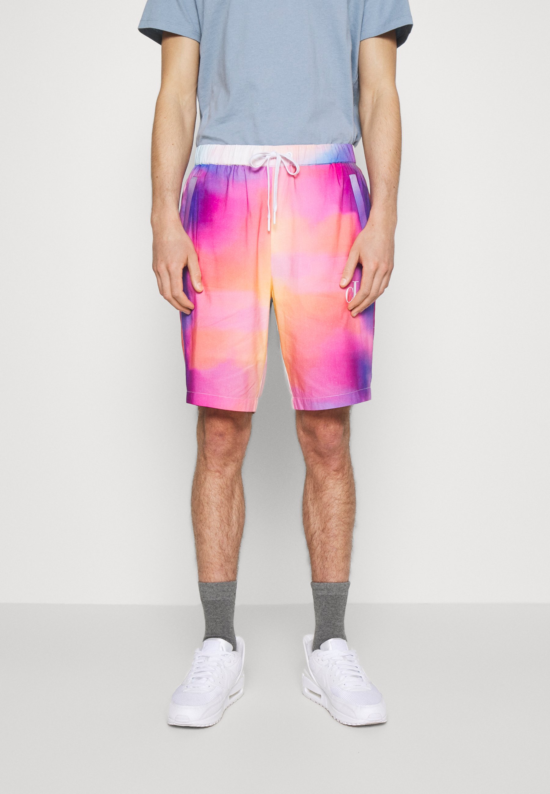 calvin klein shorts pink