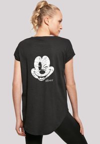 F4NT4STIC - DISNEY MICKEY MOUSE ON BACK WITH  - Majica kratkih rukava s printom - black Minijatura 1