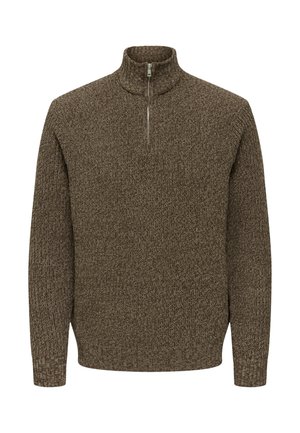 ONSJOIN REG LS HIGH NECK  - Džemperis - braun