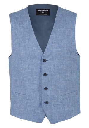 Strellson GYL - Gilet - pastellblau meliert
