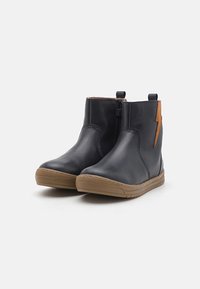Friboo LEATHER - Støvletter - dark blue