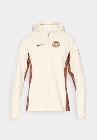 GOLDEN STATE WARRIORS QUARTER ZIP CITY EDITION - Majica z dolgimi rokavi - natural/corduroy brown