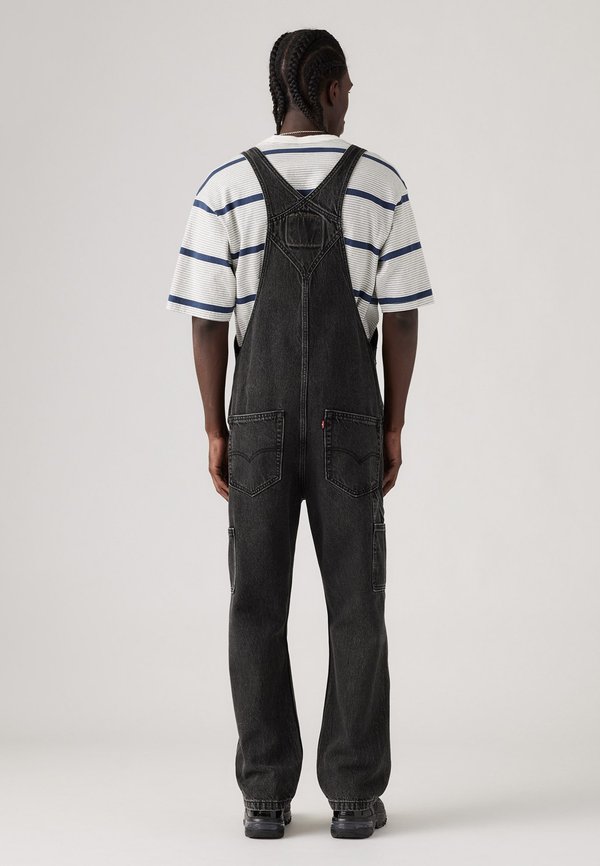 RED TAB™ OVERALLS - Denim Dungarees - darkly wash overall3