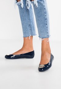 Tommy Hilfiger Ballerinaskor - dark blue