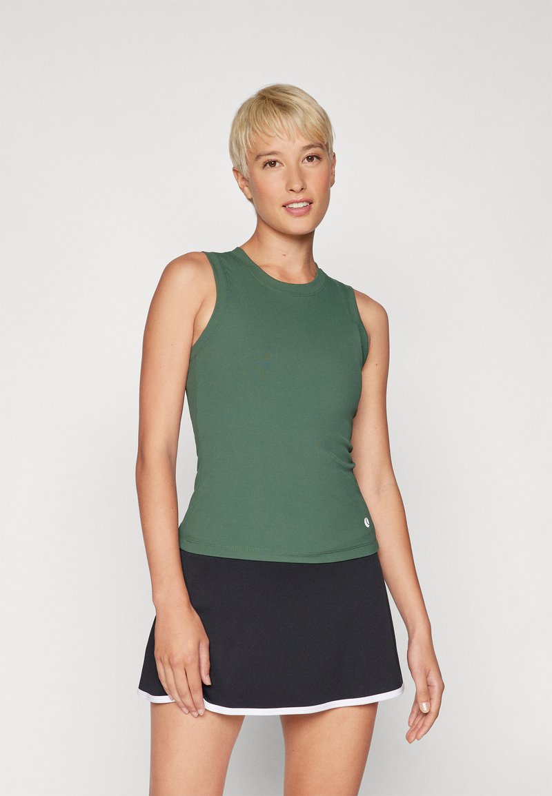 Björn Borg ACE TANK POCKET - Top - cilantro