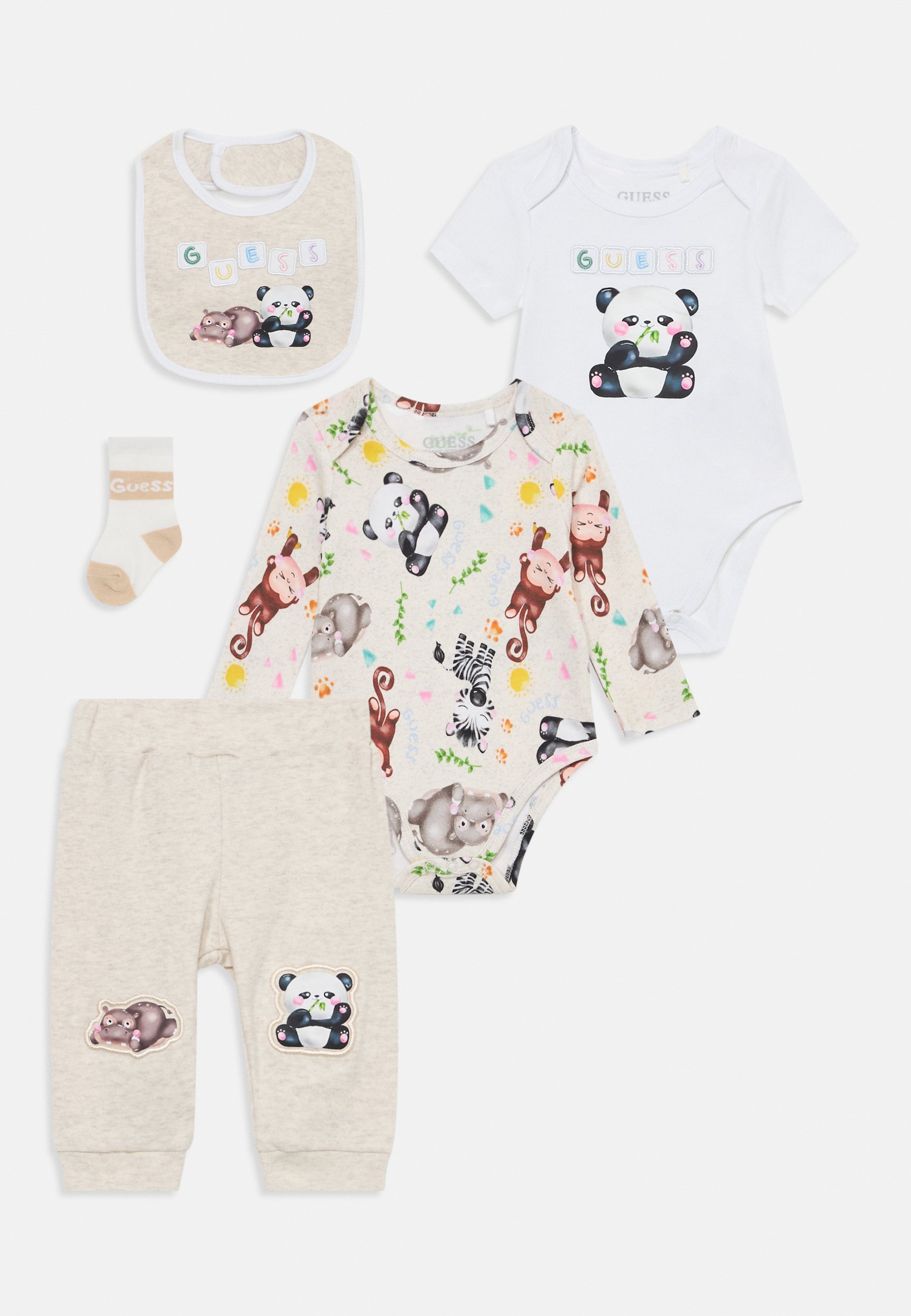 Guess BABY SET UNISEX Camiseta de pijama multi coloured