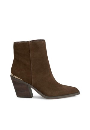 High Heel Stiefelette - camel