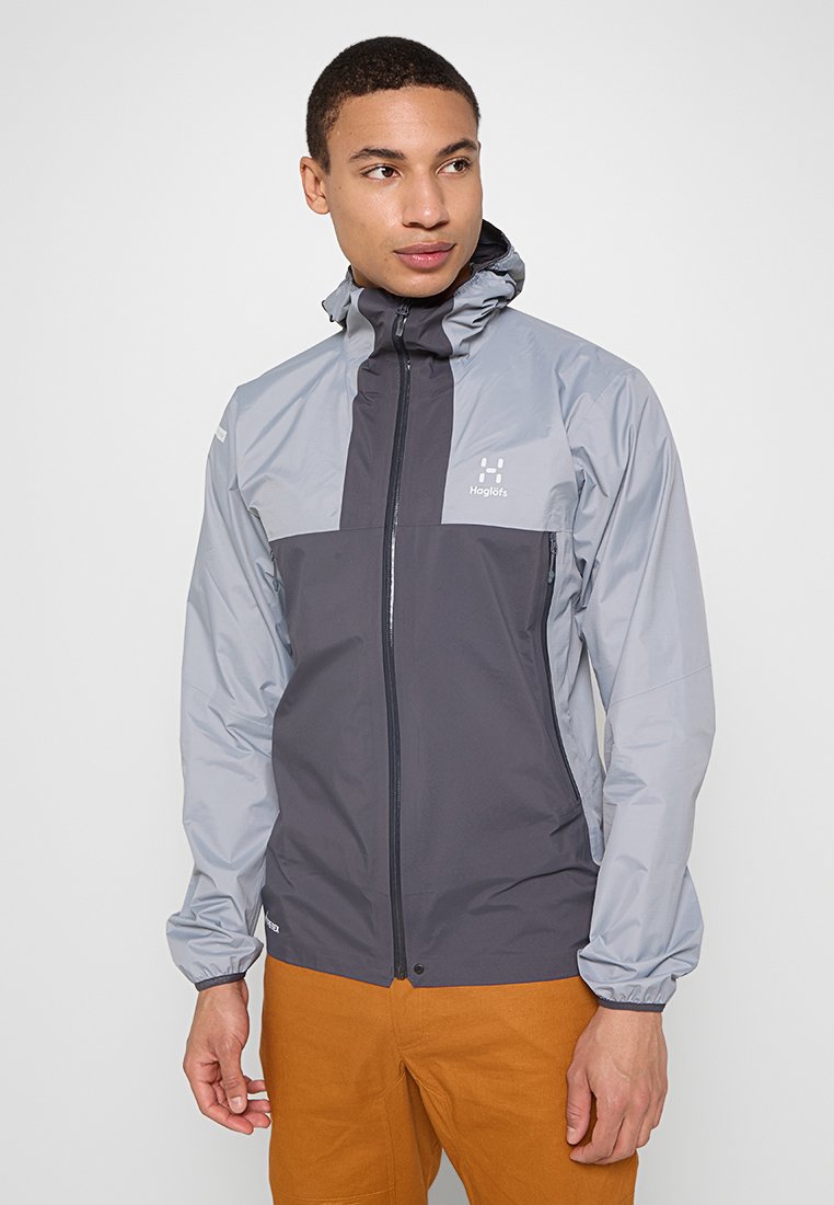 Haglöfs Hardshell-jas grijs Haglöfs Hardshell-jas grijs