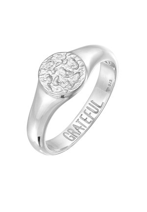 GRATEFUL STRUCTURED - Bague - silberfarben