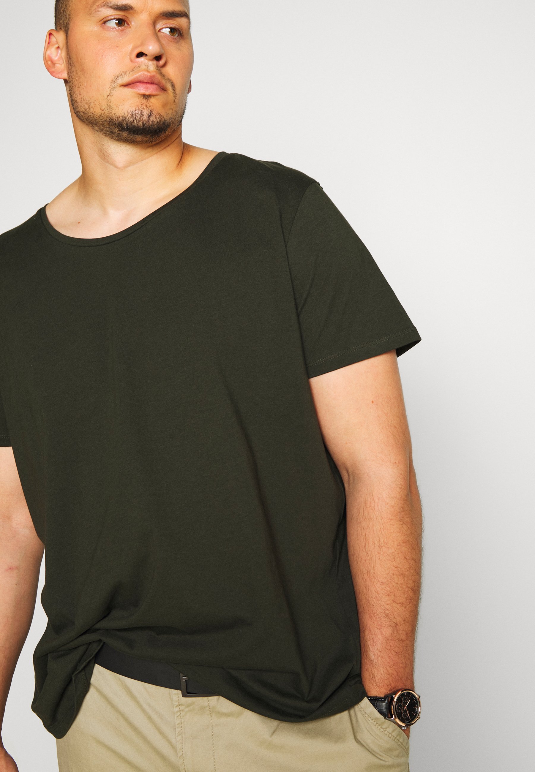 Lee SHAPED TEE T shirts serpico green Zalando.no Lee SHAPED TEE - T-shirts - serpico green