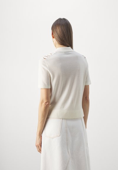 Tory Burch FRONT - Piké - new ivory/brown