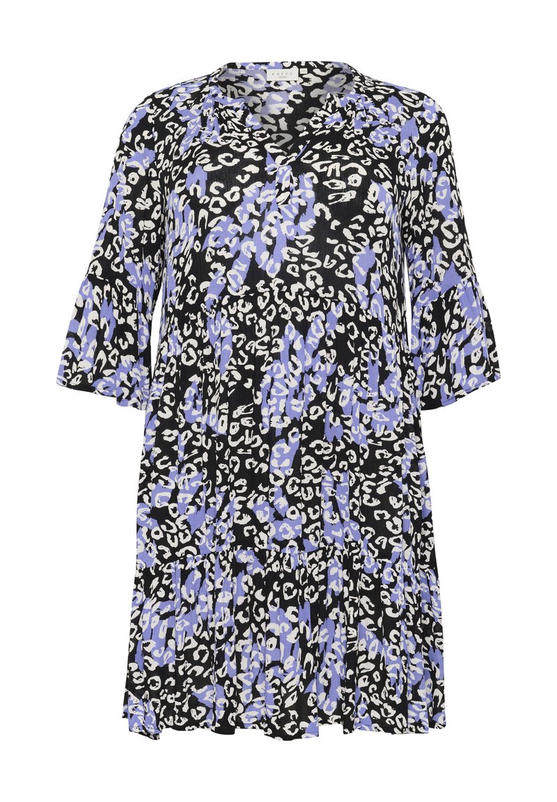Kaffe Curve Jurk blauw