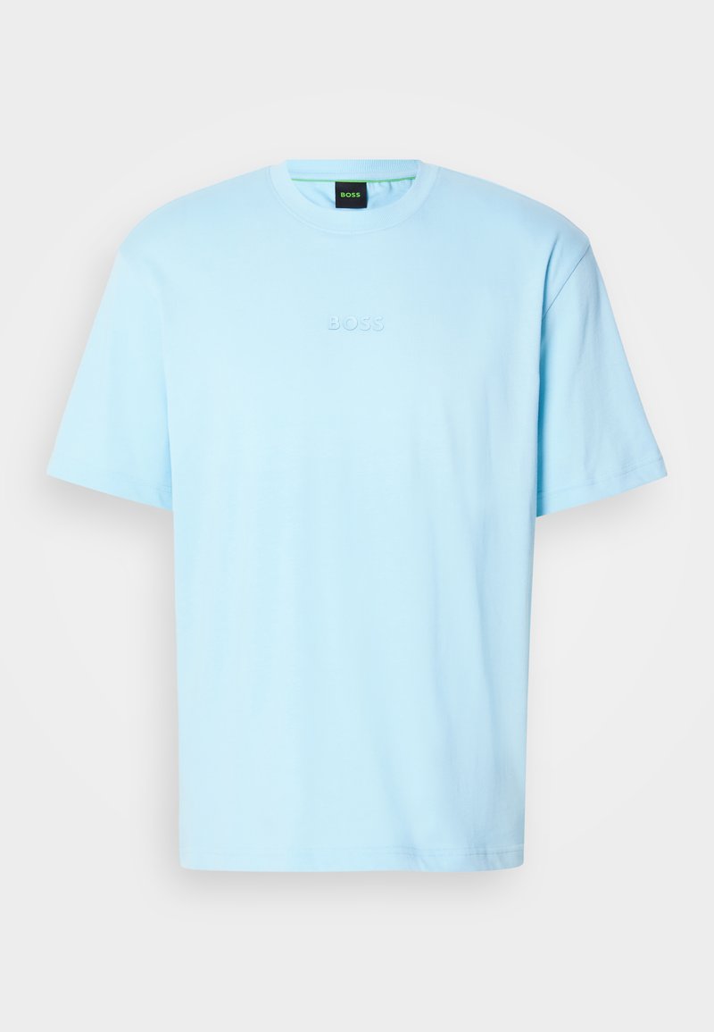 Boss T-shirt basic lichtblauw Boss T-shirt basic lichtblauw