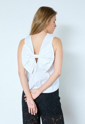 SANNACC BOW - Blouse - white