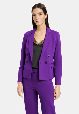 LANGARM GEFÜTTERT ELEGANTER MIT DOPPELTER KNOPFREIHE - Blazer - dark violet