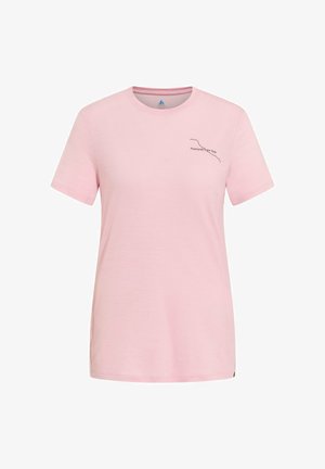 ODLO, MERINO 160 POSTCARDS - Sports T-shirt - hyper pink melange