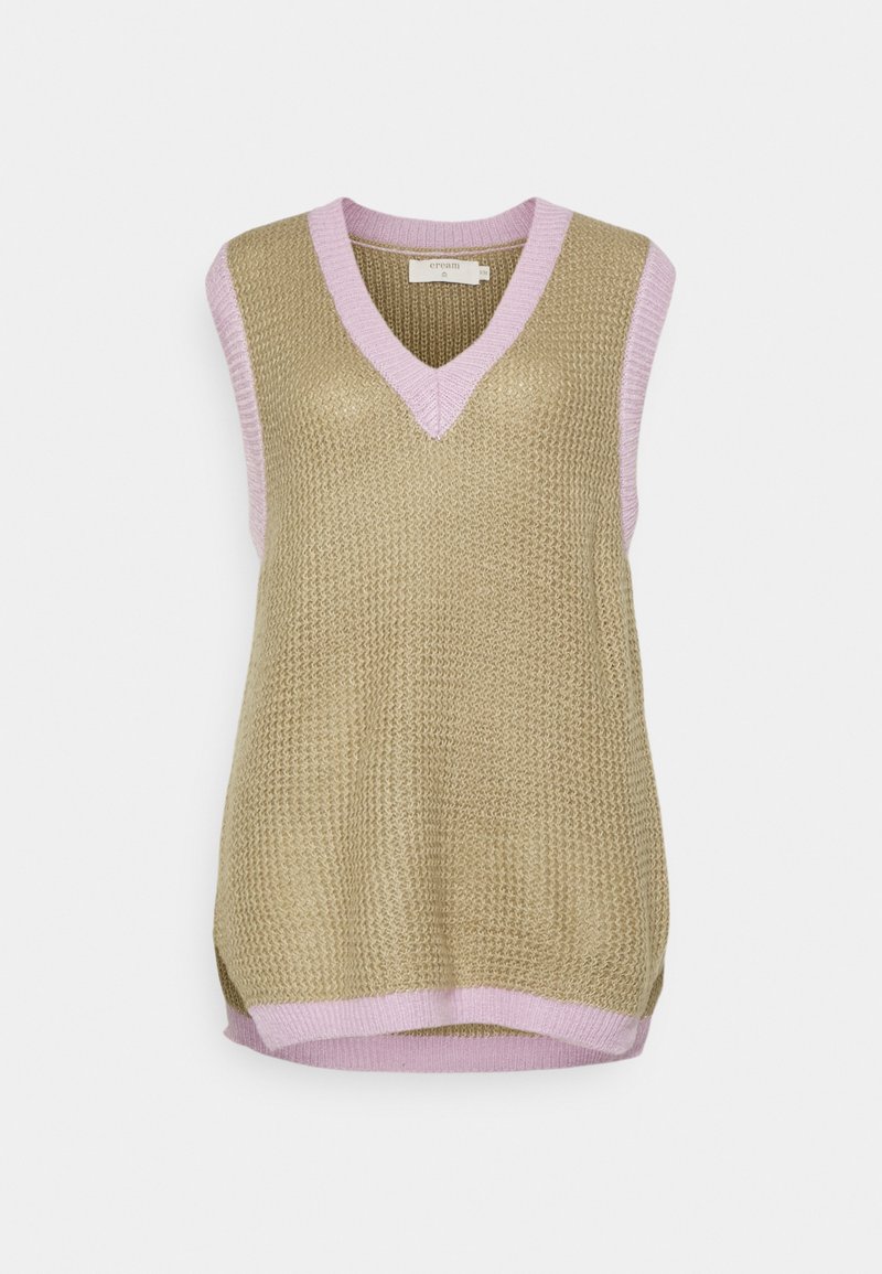 Damen Strickjacken | Cream KABIS SLIPOVER Strickpullover tree house orchid mix/lila - FA80982 Damen Strickjacken | Cream KABIS SLIPOVER Strickpullover tree house orchid mix/lila - FA80982