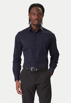 REG ESNTL POPLIN STR SLD - Hemd - night sky