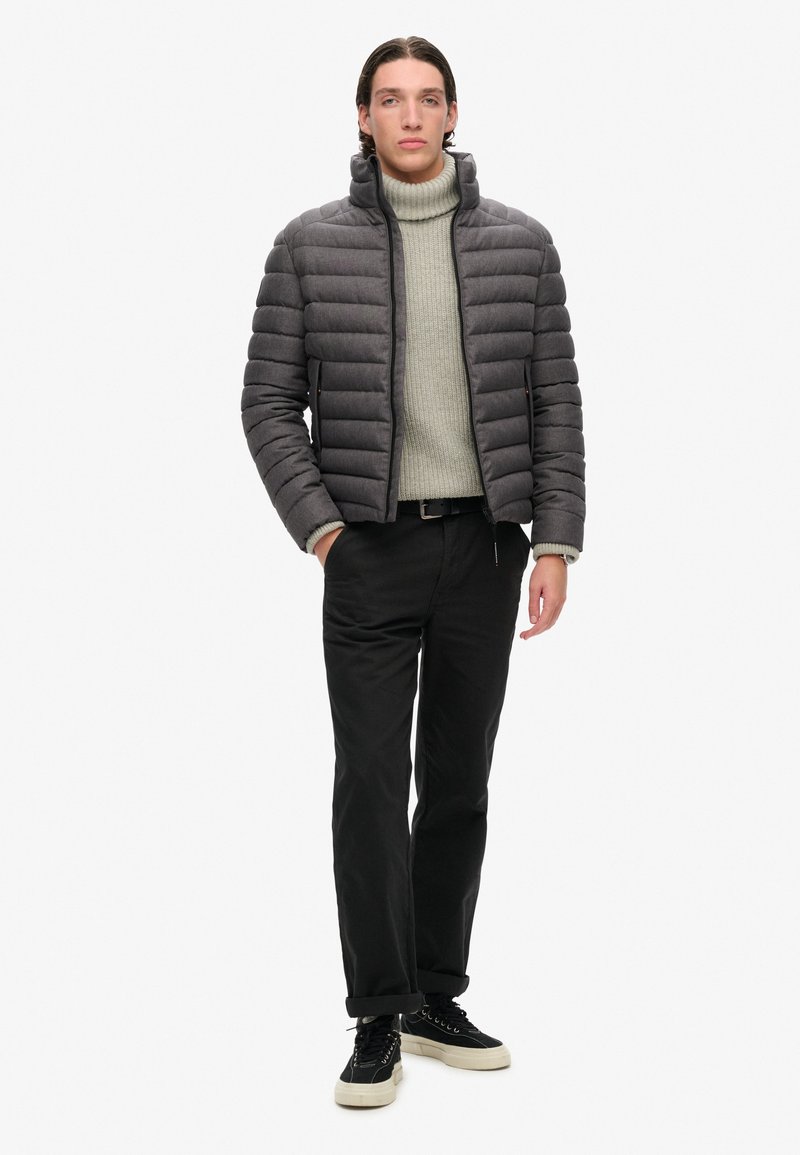 Superdry Co Winterjacke charcoal marl/dunkelgrau