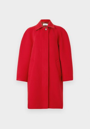 Klassikaline mantel - dark red