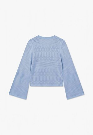 Vero Moda, KNITTED PULLOVER VMAJOUR TOP - Pullover - cashmere blue