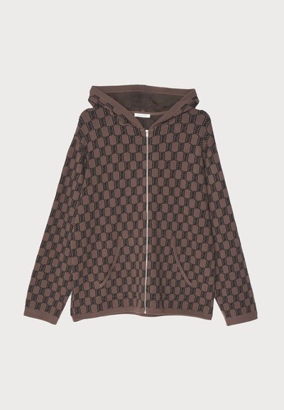 By Malene Birger FELIPA - Zip-up sweatshirt - dark mahogany