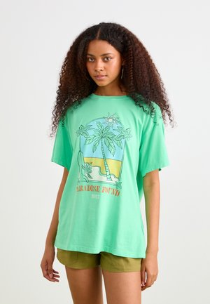 SUNNY ENZYME WASH - Print T-shirt - spring bud