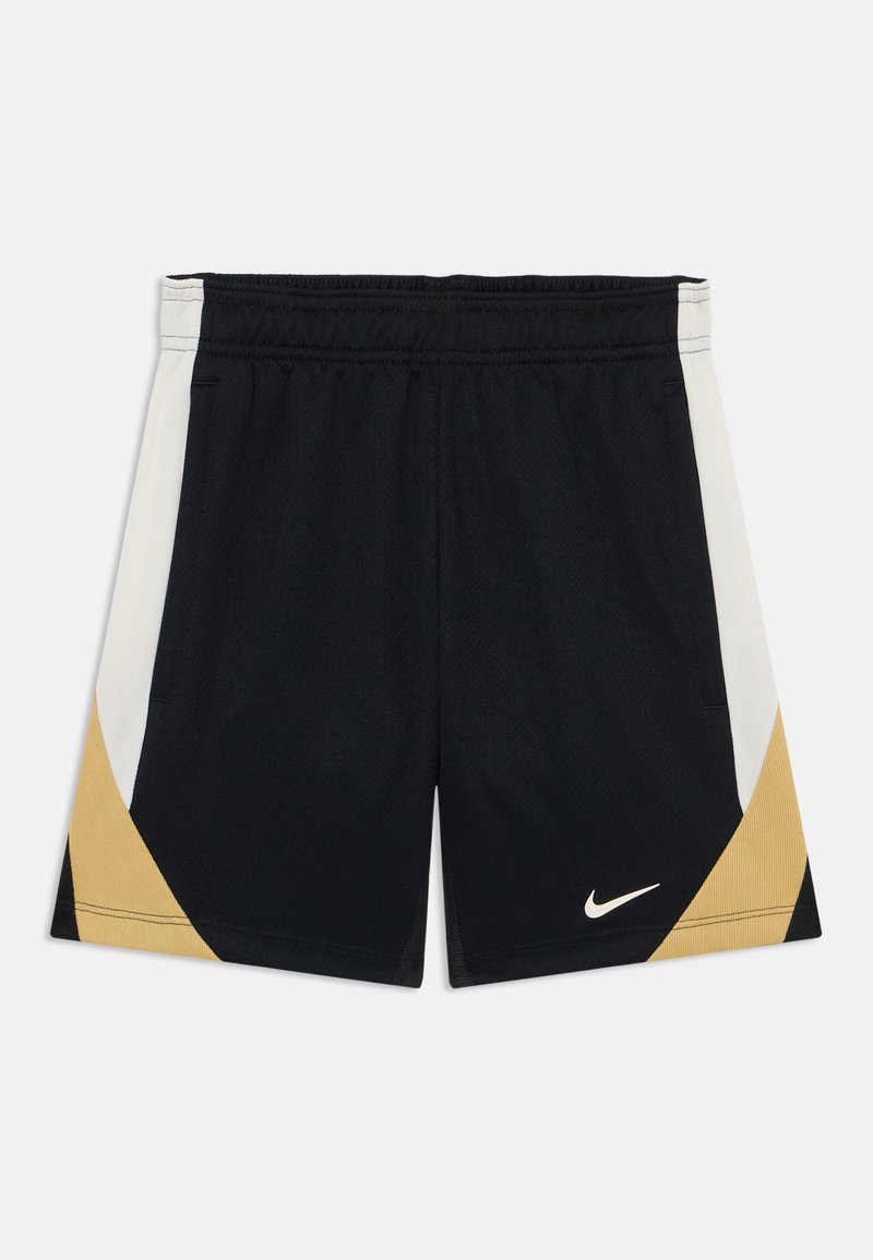 Nike Performance - UNISEX - Sports shorts - black/pale ivory/gold coloured, Forstørre