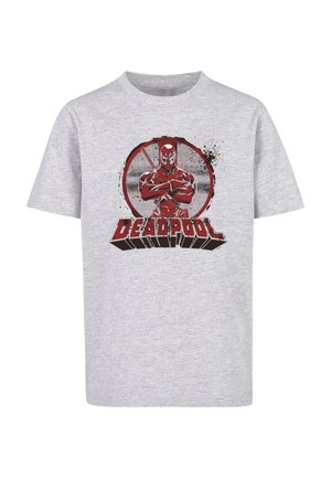 DEADPOOL - Print T-shirt - heather grey