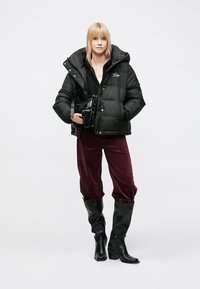 GAP LOGO PUFFER - Vinterjakker - basic black
