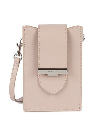 LANCASTER Phone pouch - galet rosé