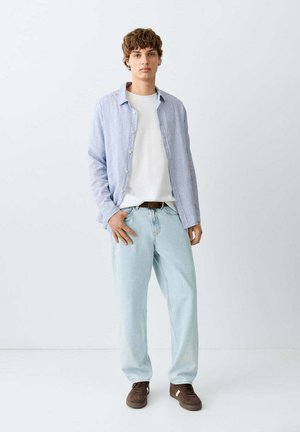 Mango Kids, TEEN - Jean boyfriend - light blue