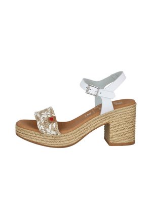 Oh! My Sandals Alpargatas - white