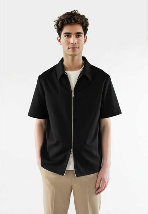 VANDER ZIP - Summer jacket - black