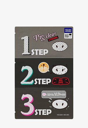 Holika Holika, PIG CLEAR BLACKHEAD 3-STEP KIT (STRONG) - Gesichtsmaske
