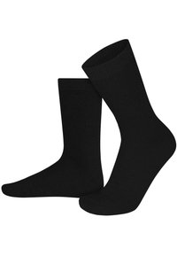Normani MIT KOMFORTBUND 3 PACK - Socken - schwarz