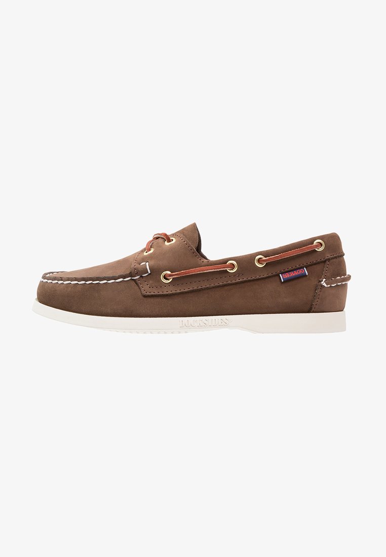 Sebago - DOCKSIDES - Seglarskor - dark brown, Förstora