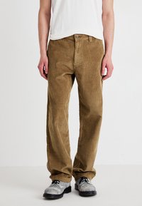 Lee LOOSE WORKWEAR  - Trousers - dark khaki